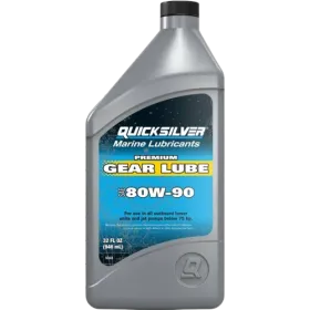 Quicksilver SAE80W90 Basisolie voor buitenboordmotoren 1L