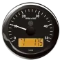 Veratron ViewLine Tachometer 5000 RPM 85mm Black