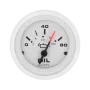 Veethree Artic Engine Oil Pressure Gauge 5 bar White