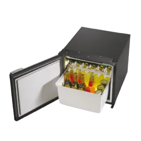 Vitrifrigo Seaspecial C47 Black refrigerator with drawer