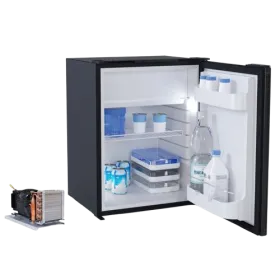 Frigorifero Vitrifrigo Inox C75 LX con congelatore
