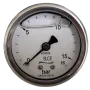 Aqua-Base Pressure gauge 0 - 16 bar G 1/4" 50mm