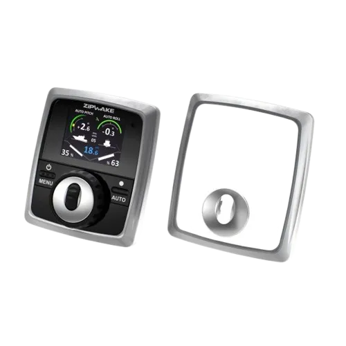 Anillo embellecedor de aluminio cepillado Zipwake para panel de control CP