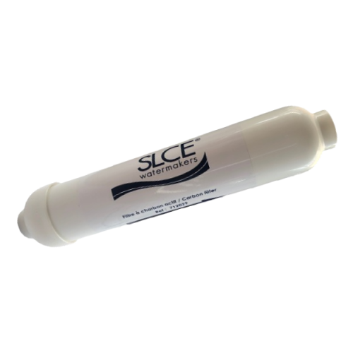 Online activated carbon filter