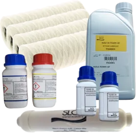 Opzione scarico kit di manutenzione serie Aqua-Base Piana