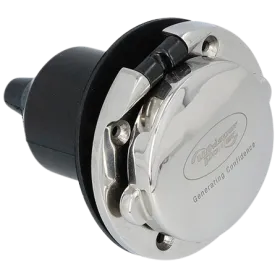 Presa di corrente da banchina WhisperPower 32A in acciaio inossidabile con coperchio