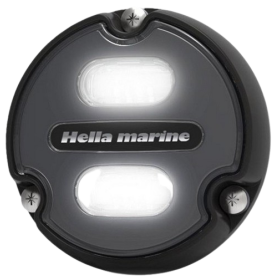 Hella Marine Underwater Spotlight Apelo A1 White/Blue Anthracite Lens