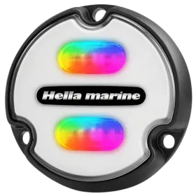 Hella Marine Apelo A1 RGB foco subacuático lente blanca