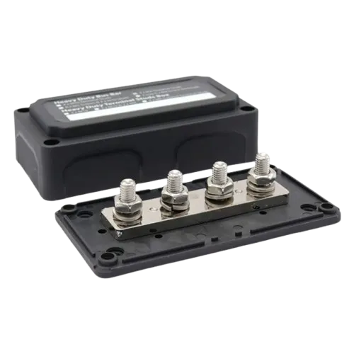 Seatronic Very high power screw connection terminal block 4 pins Black 400A