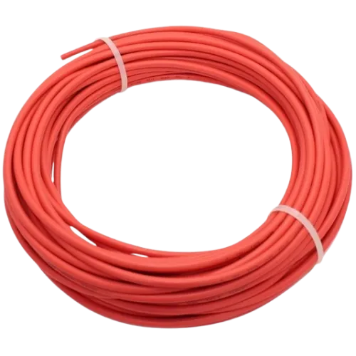 Cable solar desnudo Uniteck Unicable rojo de 4 mm² y 50 m