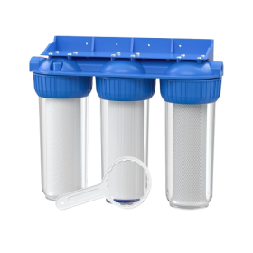 Aqua trippelfilter 10 tum (3-stegs filtreringssystem)