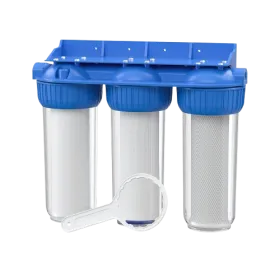 Filtro triple Aqua de 10 pulgadas (sistema de filtración de 3 etapas)
