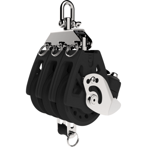 Lewmar Triple becket e cleat 50 mm polia sincronizada