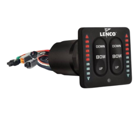 Lenco Isk Switch com sistema LED Dual Jack
