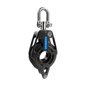 Lewmar Racing HR enkele katrol met 80 mm hondsvot