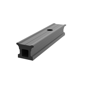 Riel perforado Lewmar HTX T2 de 3 m