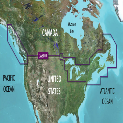 BlueChart® Carte G3 HXCA600X - Canada