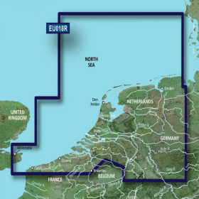 Carta BlueChart® G3 HXEU018R - Benelux Offshore e Interior