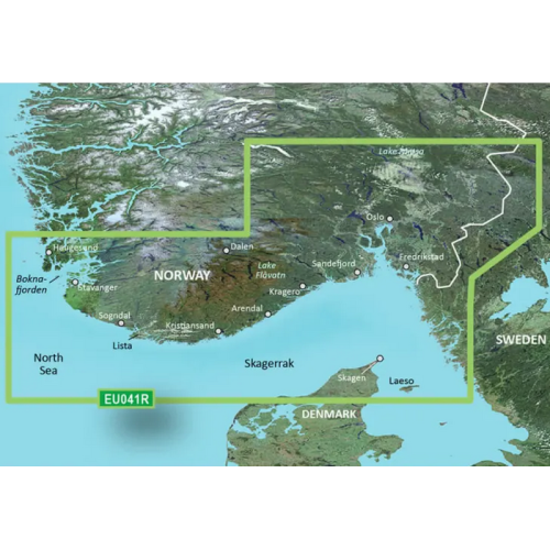 BlueChart® G3-kaart HXEU041R - Oslo - Skagerak - Haugesund