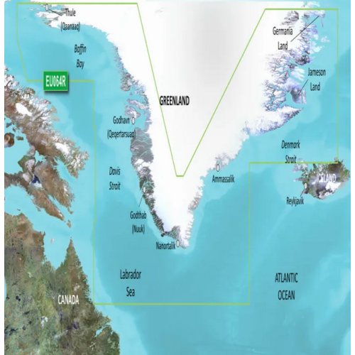 BlueChart® G3-kaart HXEU064R - Groenland