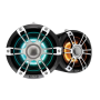 Alto-falantes marítimos Garmin Wake Tour Fusion Signature Series Chrome Tower Sports Edition de 8,8" e 330 W CRGBW