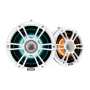 Alto-falantes marítimos Garmin Wake Tour Fusion Signature Series White Tower Sports Edition de 8,8" e 330 W CRGBW