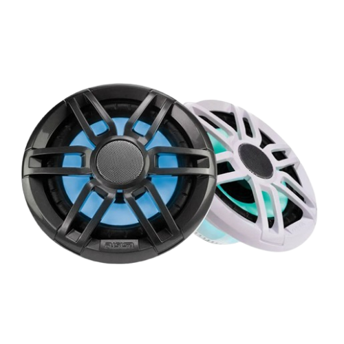 Alto-falantes marítimos Garmin Fusion XS Sports Edition de 7,7" com LED RGB de 240 W