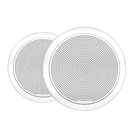 Altavoces marinos Garmin Fusion FM de 6,5" y 120 W, redondos, blancos, para montaje empotrado