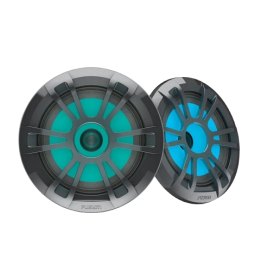 Altavoces marinos Garmin Fusion, edición deportiva gris, 6,5", 80 W (par), LED RGB