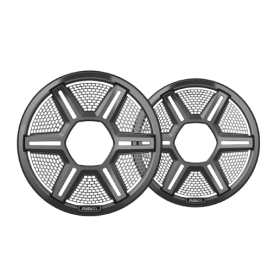 Griglie per altoparlanti Garmin Fusion perforate Apollo Grey da 6,5" (coppia)