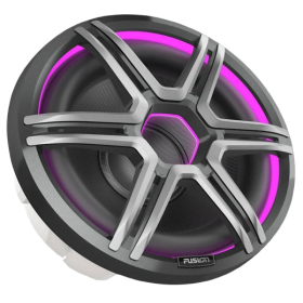Garmin Subwoofer Fusion Apollo 12" LED Subwoofer with Gray Grille Sports Edition