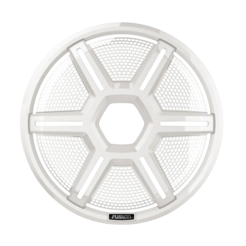 Rejilla para subwoofer Fusion Apollo perforada blanca de 12" de Garmin