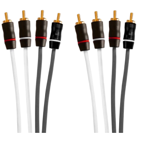 Cable RCA de 4 canales para Garmin Fusion de 7,62 m Cable RCA de 4 canales para Garmin Fusion de 7,62 m