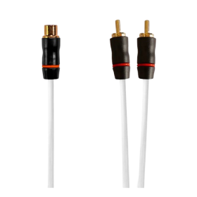 Cable divisor RCA Fusion de Garmin (hembra RCA a macho doble) Cable divisor RCA Fusion de Garmin (hembra RCA a macho doble)