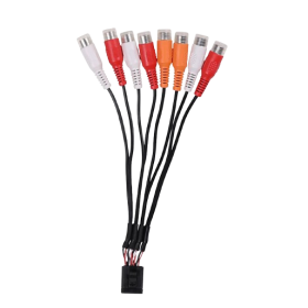 Conector Garmin Zona 1 para Fusion Stereo (Entrada RCA para AUX 1) Conector Garmin Zona 1 para Fusion Stereo (Entrada RCA para AUX 1)