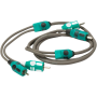 Cable marino Kicker de 2 canales RCA de 1 m