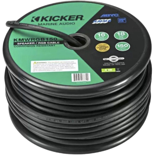 Kicker-Lautsprecher und RGB-Kabel