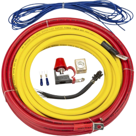 Kit di cablaggio di alimentazione per amplificatore Kicker 4AWG con protezione
