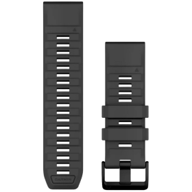 Garmin QuickFit 26 Silicone Graphite Watch Band