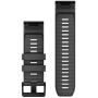 Garmin QuickFit 26 Silicone Graphite Watch Band