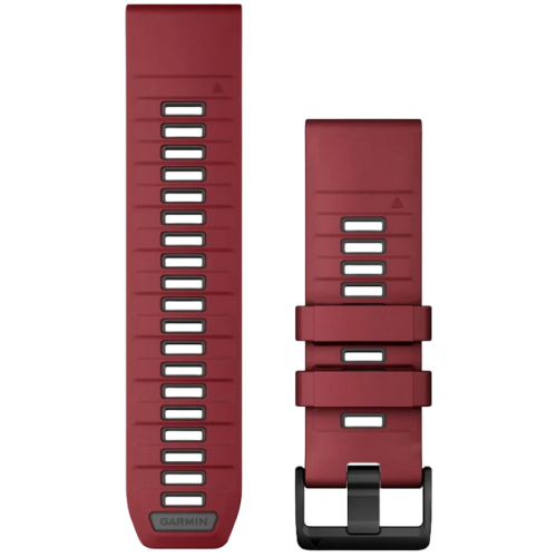 Garmin QuickFit 26 siliconen Marsala / grafiet horlogeband