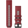 Garmin QuickFit 26 Silicone Marsala / Graphite Watch Band