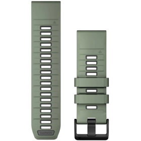 Garmin QuickFit 26 Silicone Watch Band Willow / Graphite