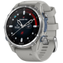 Reloj de buceo con GPS conectado Garmin Descent™ Mk3 de acero inoxidable