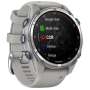 Reloj de buceo con GPS conectado Garmin Descent™ Mk3 de acero inoxidable
