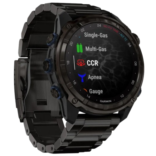 Garmin Descent™ Mk3i Titanium GPS Connected Duikhorloge met Titanium Band