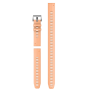 Garmin QuickFit 22 siliconen duikhorlogebandje licht koraal (3-pack)