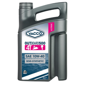 Olio motore marino YACCO Outboard 500 4T 10W40 5L