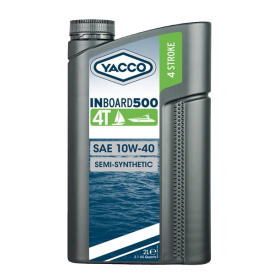 Olio motore marino YACCO Inboard 500 4T 10W40 2L