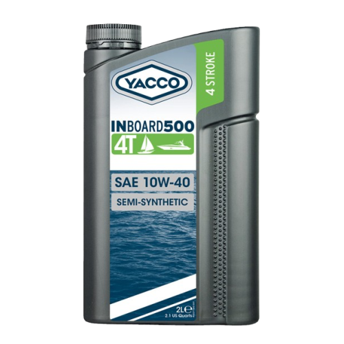Aceite para motor marino YACCO Inboard 500 4T 10W40 2L